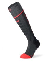 Lenz 5.1 ToeCap Sock Only Anthracite/Red Large 2024